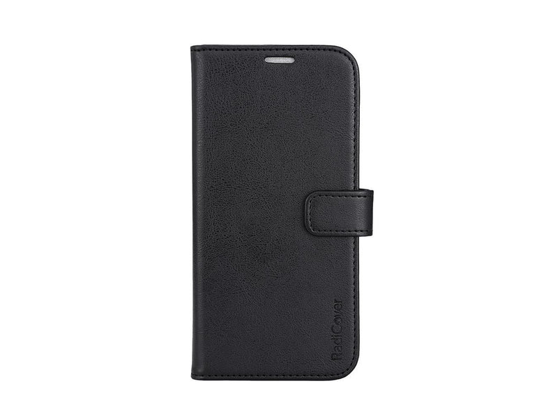 Radicover Wallet Case Anti Radiation PU MagS RFID Black - iPhone 15 Plus