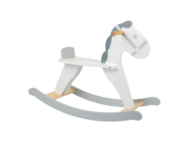 Small Foot - Wooden Rocking Horse Skandi White