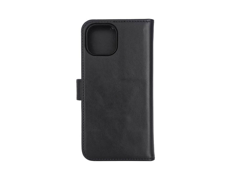 Radicover Wallet Case 2in1 Anti Radiation Leather MagS Black - iPhone 15