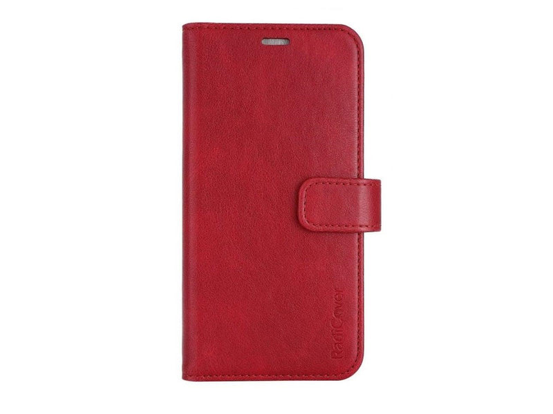 Radicover Wallet Case Anti-Radiation Flipcover Red - iPhone 13/14