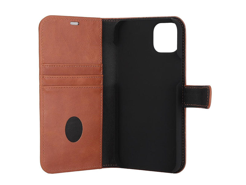 Radicover Wallet Case Anti Radiation 2in1 Brown iPhone 14 Plus