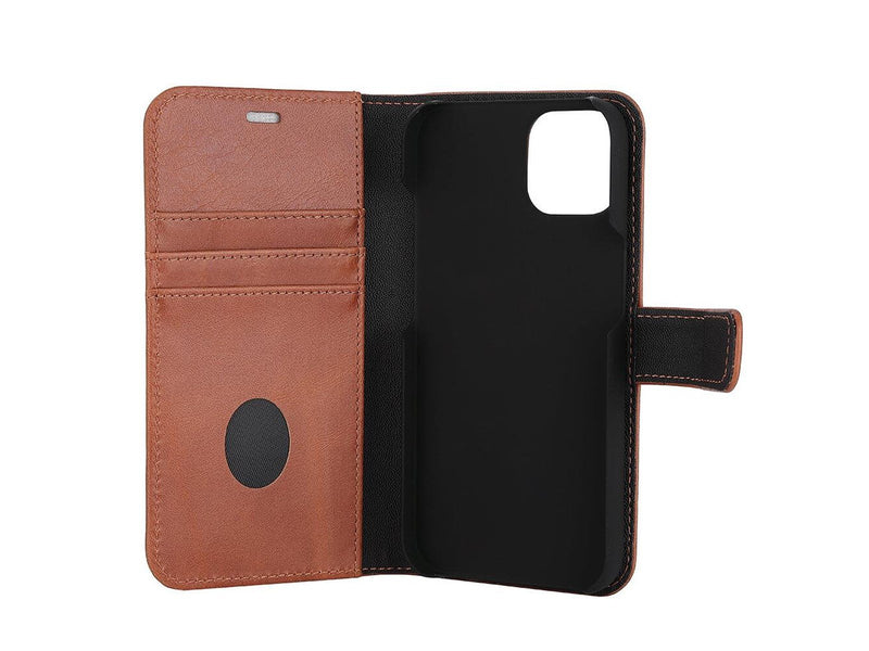 Radicover Wallet Case Anti Radiation 2in1 Brown - iPhone 13/14