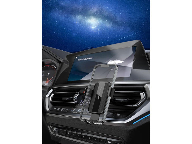 Vention Automatic Car Phone Holder with Clip Black