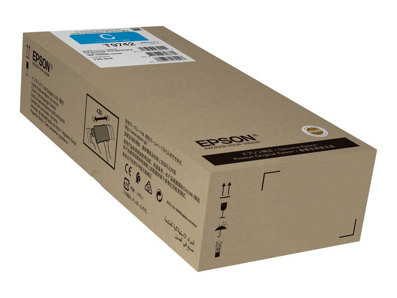Epson T9742 - XXL size - cyan - original - ink pack - Tinten-Pack Cyan