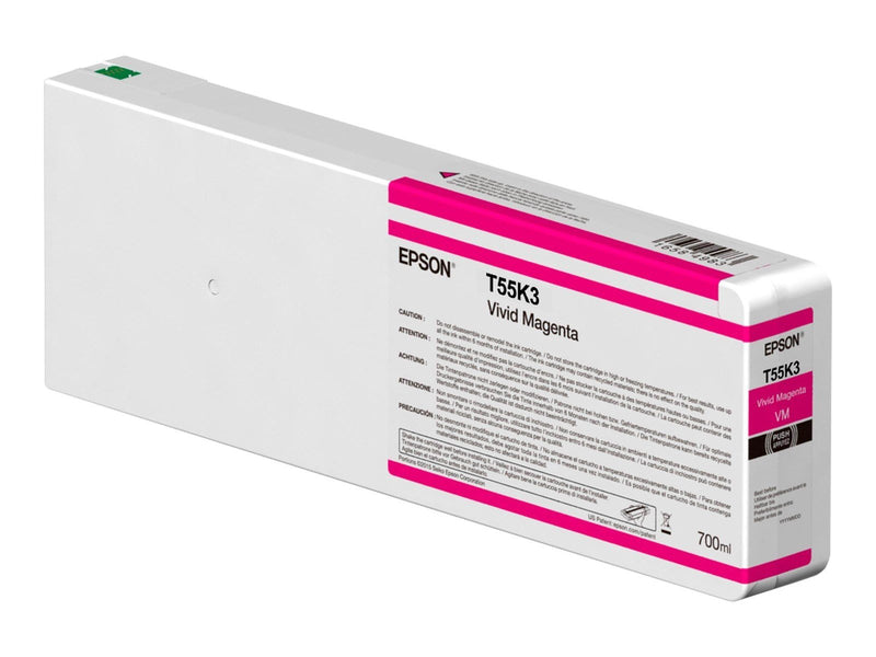 Epson T55K3 - vivid magenta - original - ink cartridge - Tintenpatrone Lebendes Rot
