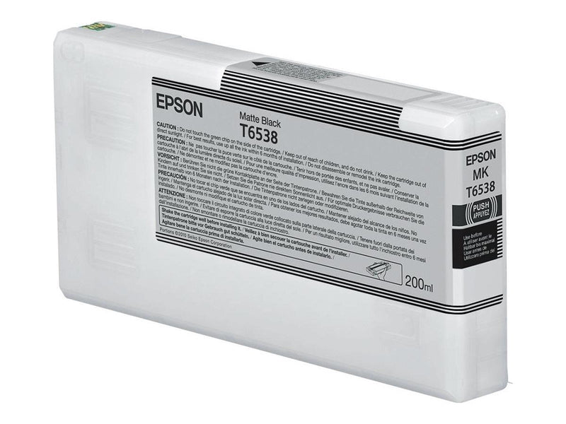 Epson T6538 - matte black - original - ink cartridge - Tintenpatrone Matt Schwarz