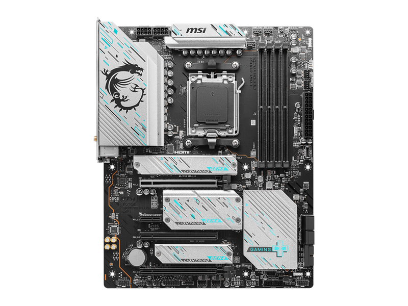 MSI X670E GAMING PLUS WIFI Mainboard - AMD X670E - AMD AM5 socket - DDR5 RAM - ATX