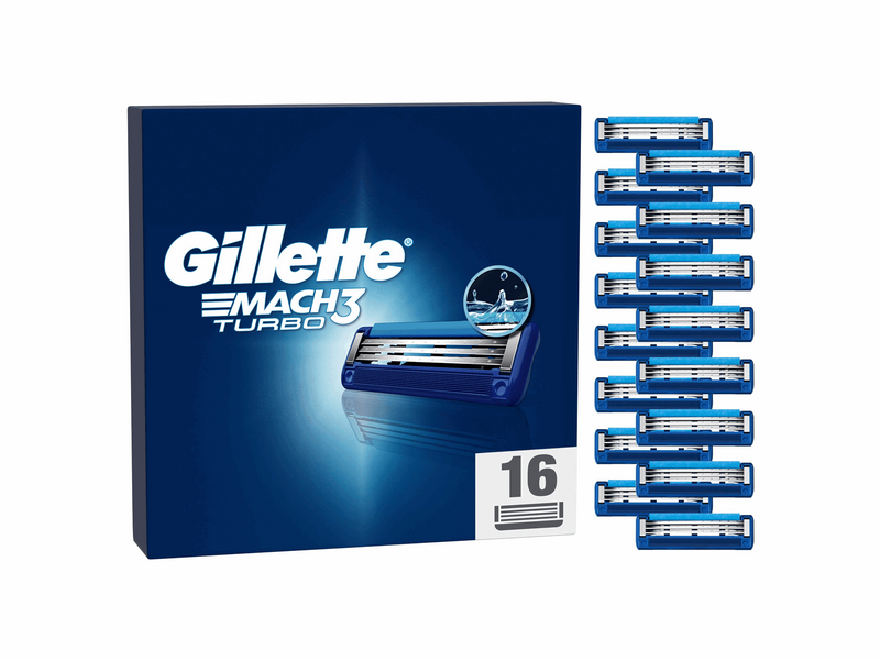 Gillette Mach3 Turbo 16 pcs