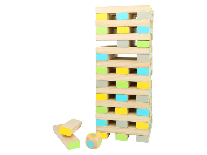Small Foot - Wooden Wobble Tower Balance Game XXL