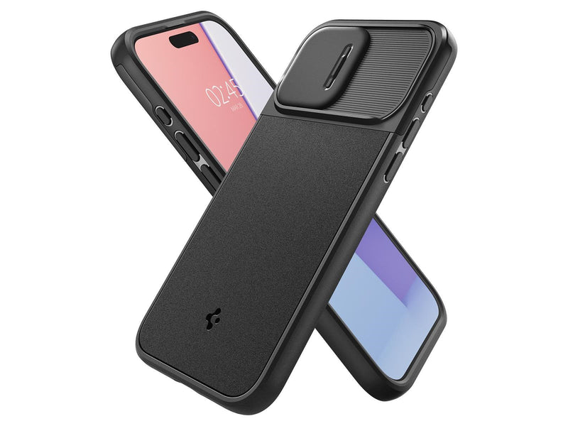 Spigen Optik Armor MagSafe - black - iPhone 15 Pro Max