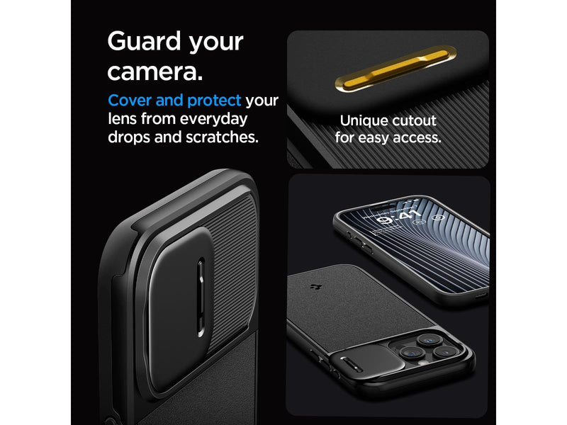 Spigen Optik Armor MagSafe - black - iPhone 15 Pro Max