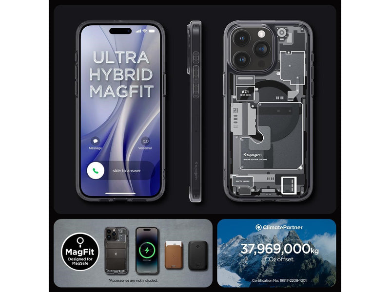 Spigen Ultra Hybrid MagSafe - zero one - iPhone 15 Pro