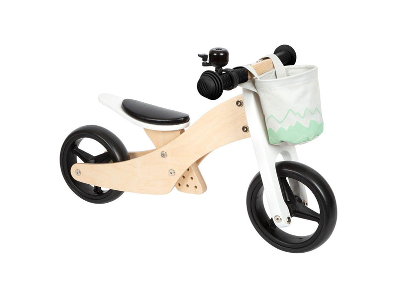 Small Foot - Wooden Training Tricycle/Balance Bike 2in1 Sage Green