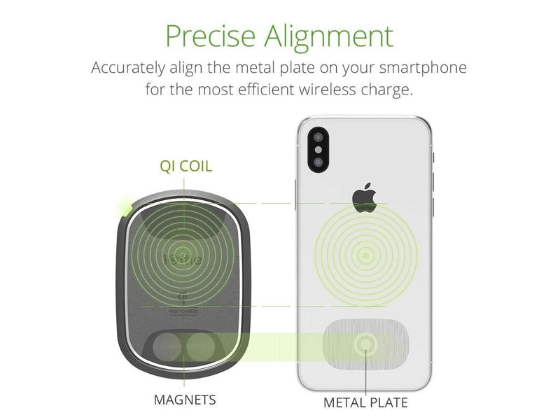 iOttie iTap Wireless 2 Fast Charging Magnetic Vent