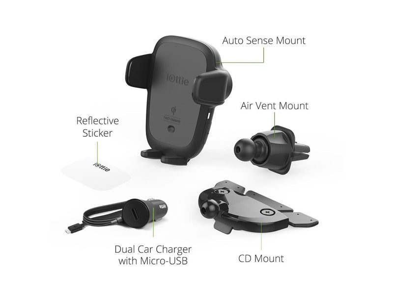 iOttie AutoSense Wireless Vent & CD Slot Mount