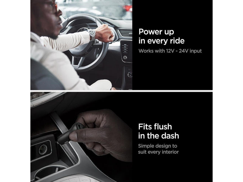 Spigen Car Charger F31QC USB-C PD 3.0 QC Total 48W