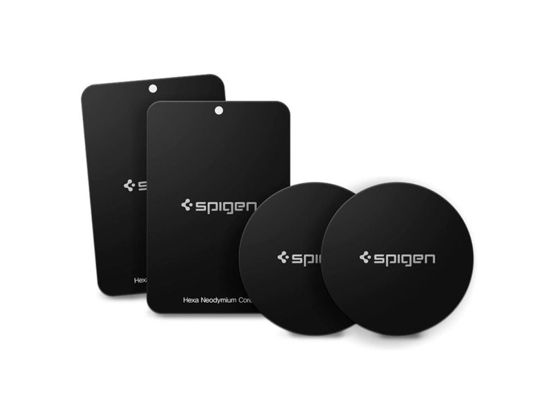 Spigen Kuel MP-4P Car Mount Metal Plates - black