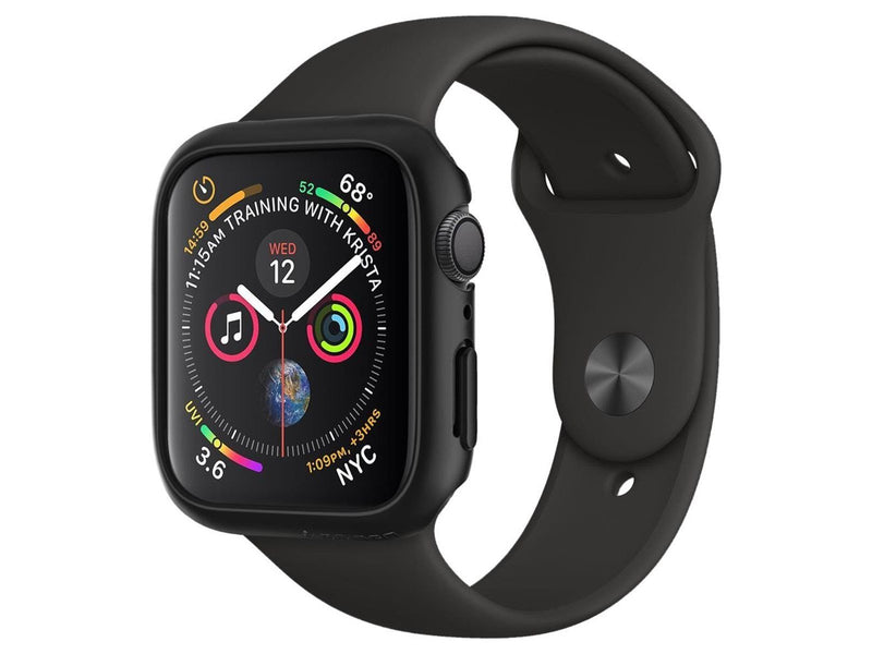 Spigen Thin Fit - black - Apple Watch SE 2022/6/SE/5/4 (44 mm)
