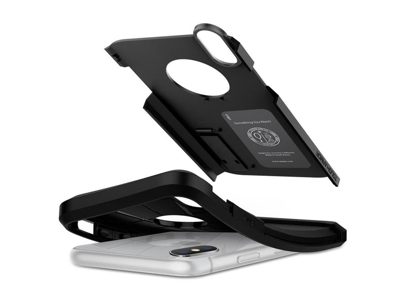 Spigen Tough Armor - black - iPhone XR