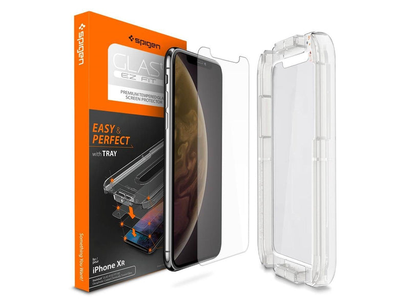 Spigen Glas.tR EZ Fit - iPhone XR