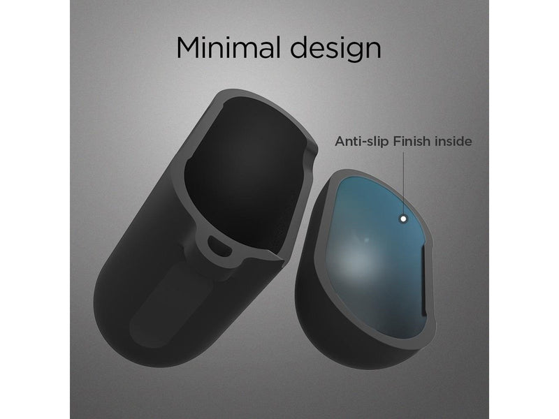 Spigen Silicone case - black - AirPods 1/2019