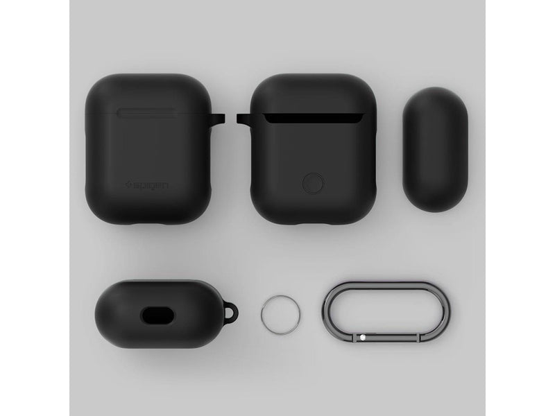 Spigen Silicone case - black - AirPods 1/2019