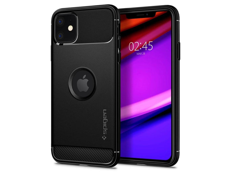 Spigen Rugged Armor - black - iPhone 11