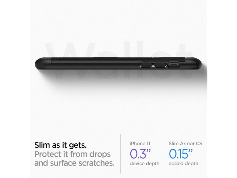Spigen Slim Armor CS - black -  iPhone 11