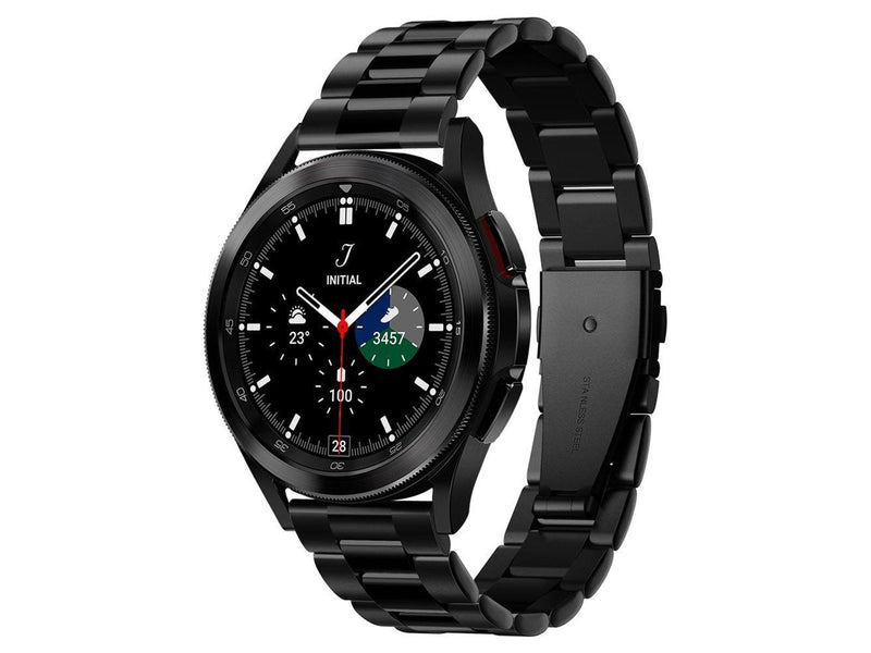 Spigen Modern Fit 20mm - black - Samsung Galaxy Watch 4/Watch Classic 4/Watch 3 41mm/Watch Active 1/2