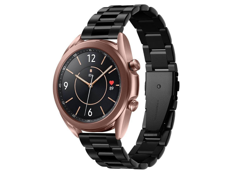Spigen Modern Fit 20mm - black - Samsung Galaxy Watch 4/Watch Classic 4/Watch 3 41mm/Watch Active 1/2