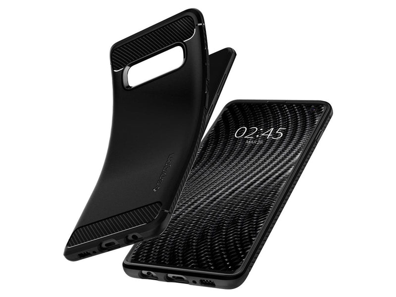 Spigen Rugged Armor - black - Galaxy S10