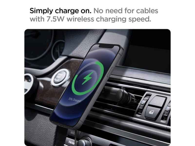 Spigen OneTap MagSafe Car Mount ITS12W - black
