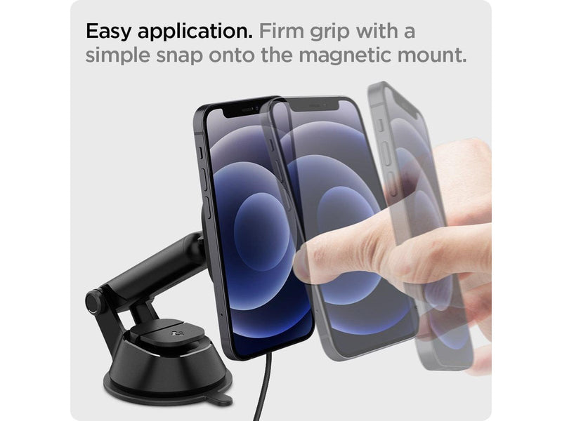 Spigen OneTap MagSafe Car Mount ITS35W - black