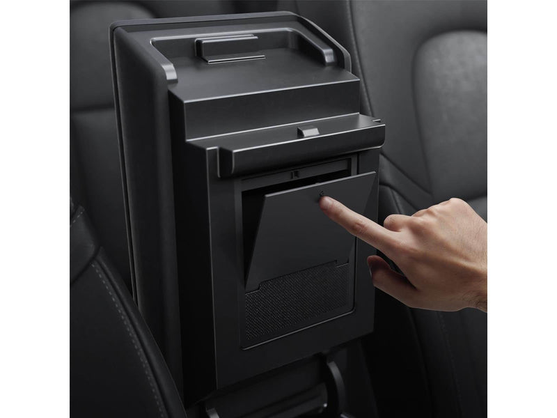 Spigen Tesla Center Console Organizer Hidden Storage Box - black - Model Y/3