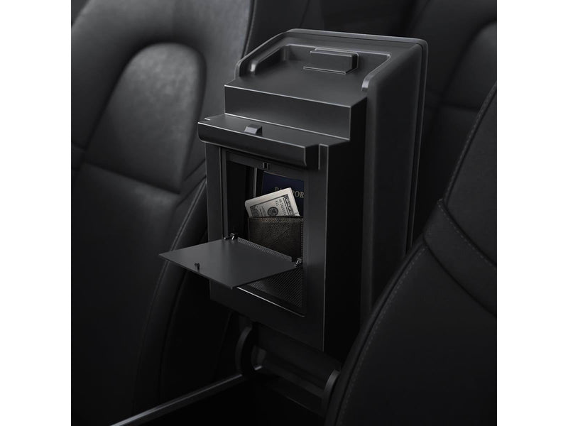 Spigen Tesla Center Console Organizer Hidden Storage Box - black - Model Y/3