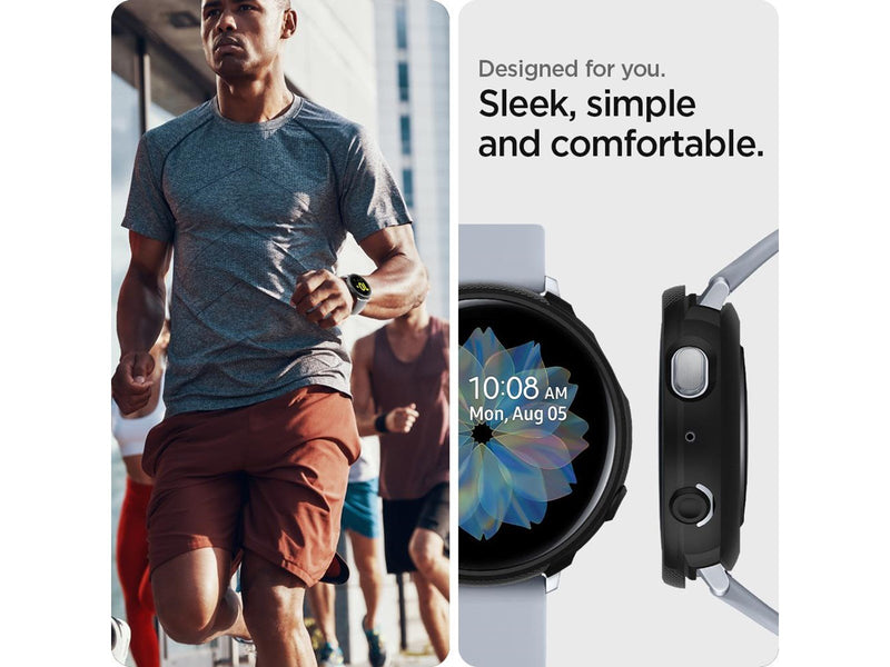 Spigen Liquid Air - matte black - Samsung Galaxy Watch Active2 40mm