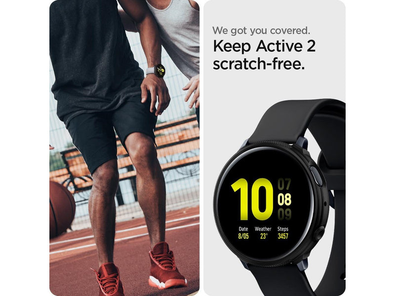 Spigen Liquid Air - matte black - Samsung Galaxy Watch Active2 40mm