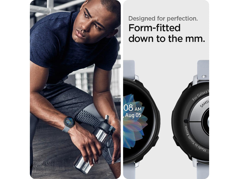 Spigen Liquid Air - matte black - Samsung Galaxy Watch Active2 40mm