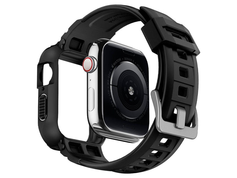Spigen Rugged Armor Pro - black - Apple Watch 41mm/40mm