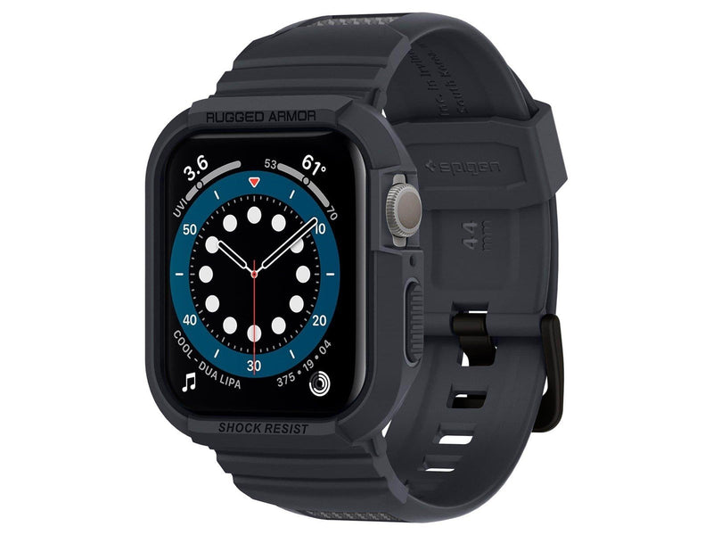 Spigen Rugged Armor Pro - gray - Apple Watch 45mm/44mm