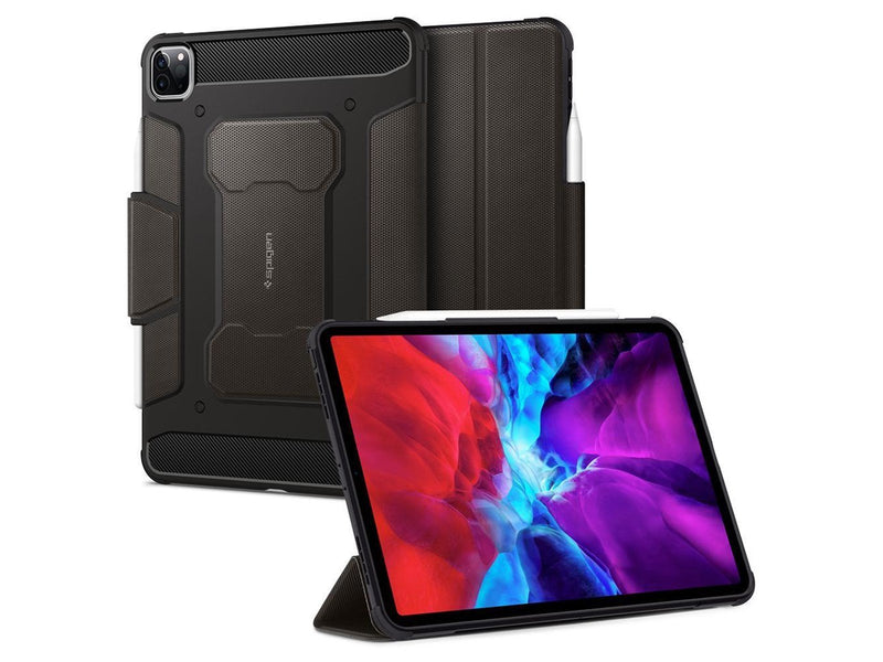 Spigen Rugged Armor Pro - gunmetal - iPad Pro 11" (2022/2021/2020/2018)