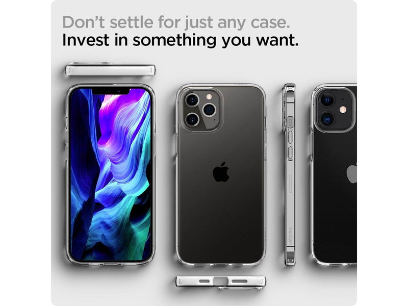 Spigen Crystal Flex - clear - iPhone 12/Pro