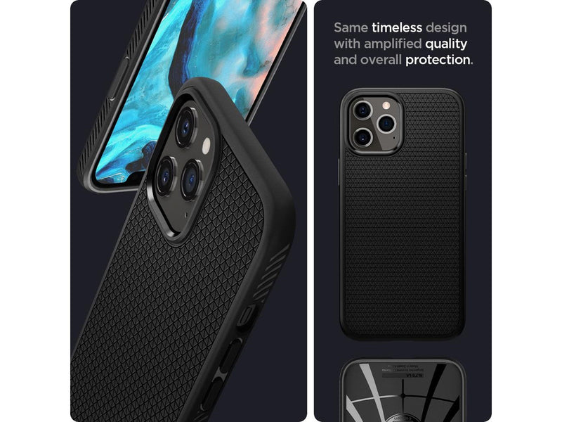 Spigen Liquid Air - black - iPhone 12 Pro Max