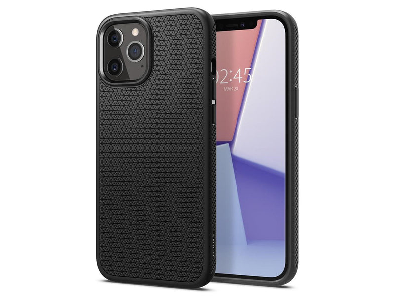 Spigen Liquid Air - black - iPhone 12/Pro