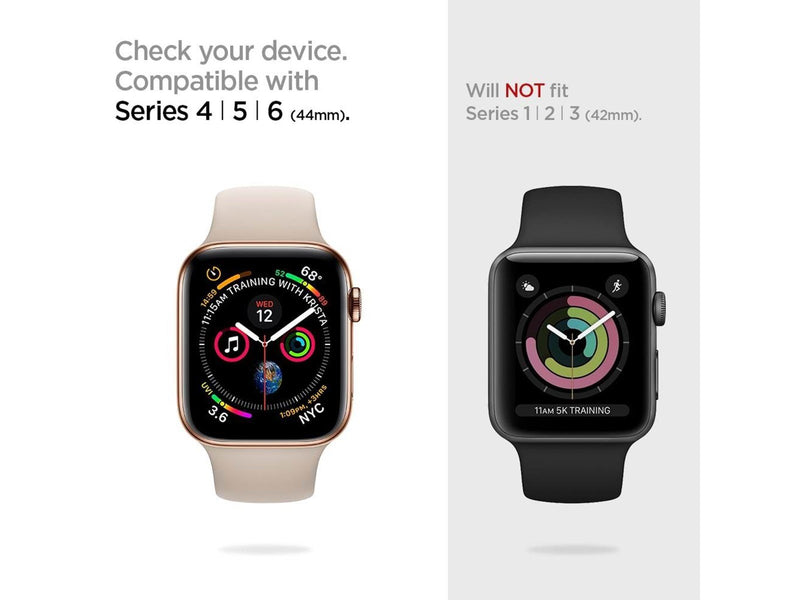 Spigen Thin Fit - graphite - Apple Watch SE 2022/6/SE/5/4 (44 mm)