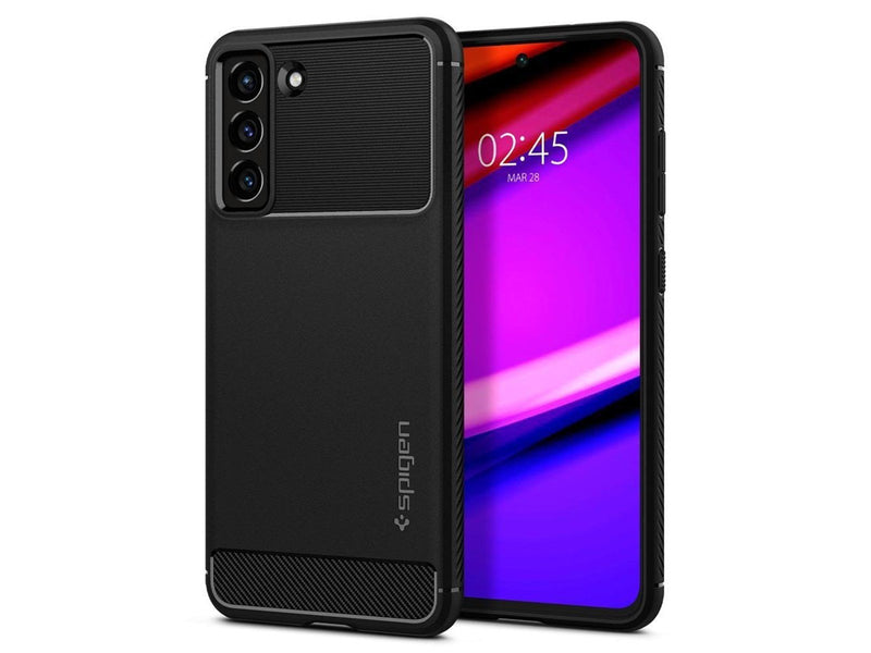 Spigen Rugged Armor - black - Samsung Galaxy S21 FE 5G