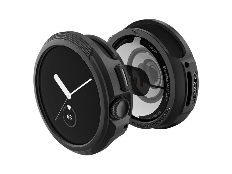 Spigen Liquid Air - matte black - Google Pixel Watch 2/1
