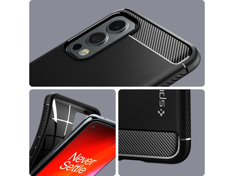 Spigen Rugged Armor - black - OnePlus Nord 2 5G