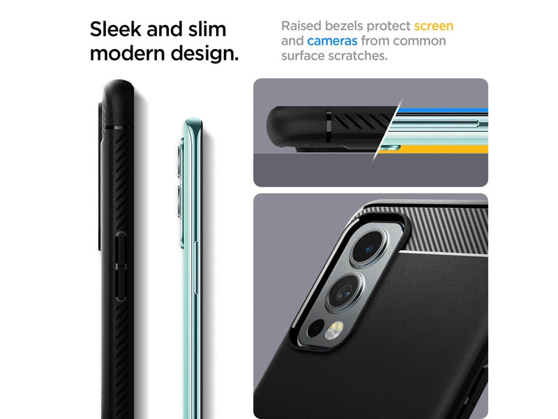Spigen Rugged Armor - black - OnePlus Nord 2 5G