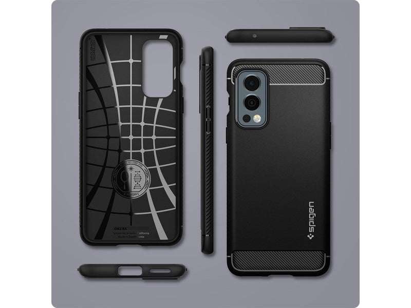 Spigen Rugged Armor - black - OnePlus Nord 2 5G